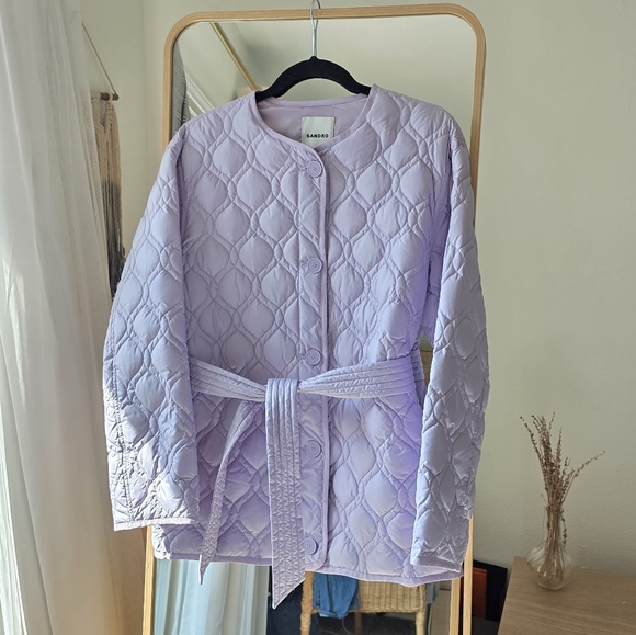 Sandro Duck Down Jacket - Picture 2 of 9